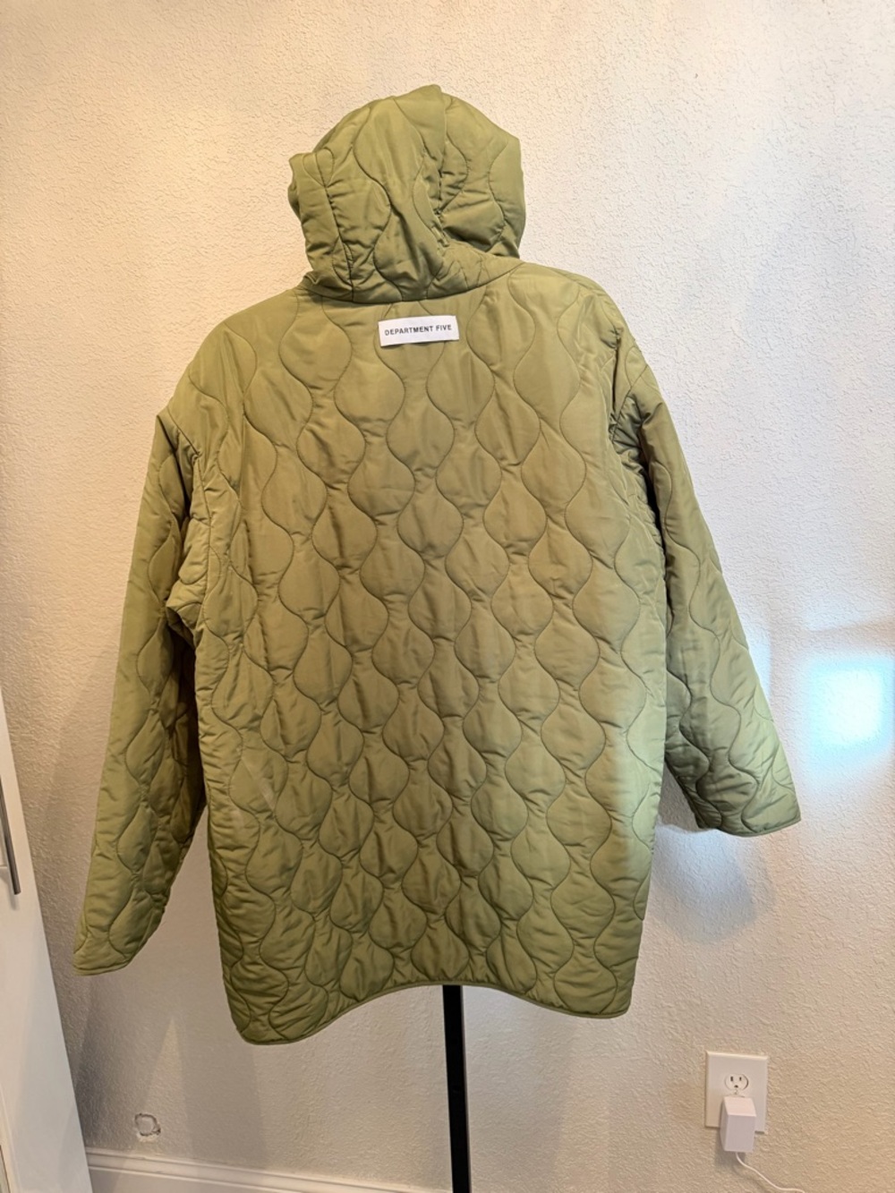 🆕 Department Five Quilted Hooded Down Jacket OS - Picture 2 of 7